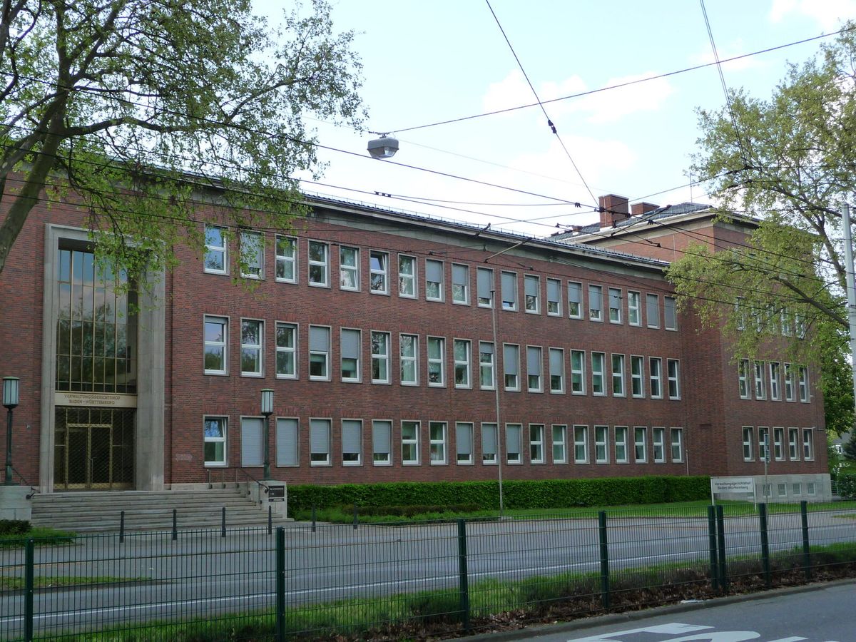 Gebäude des Verwaltungsgerichtshofs Baden-Württemberg in Mannheim