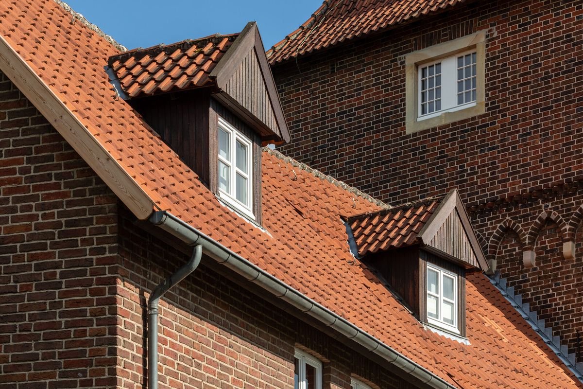 Das Walkenbrückentor in Coesfeld, ein spätmittelalterliches Stadttor aus Backstein