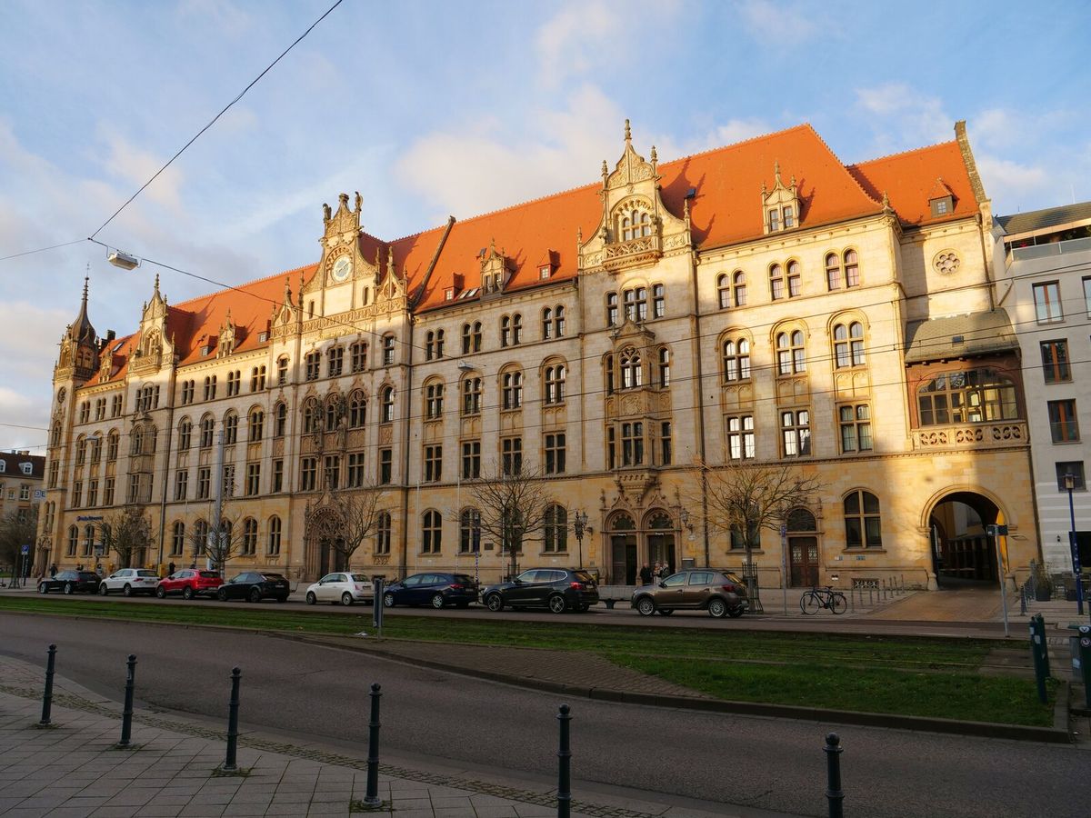 Historisches Justizzentrum Eike von Repgow am Breiten Weg in Magdeburg