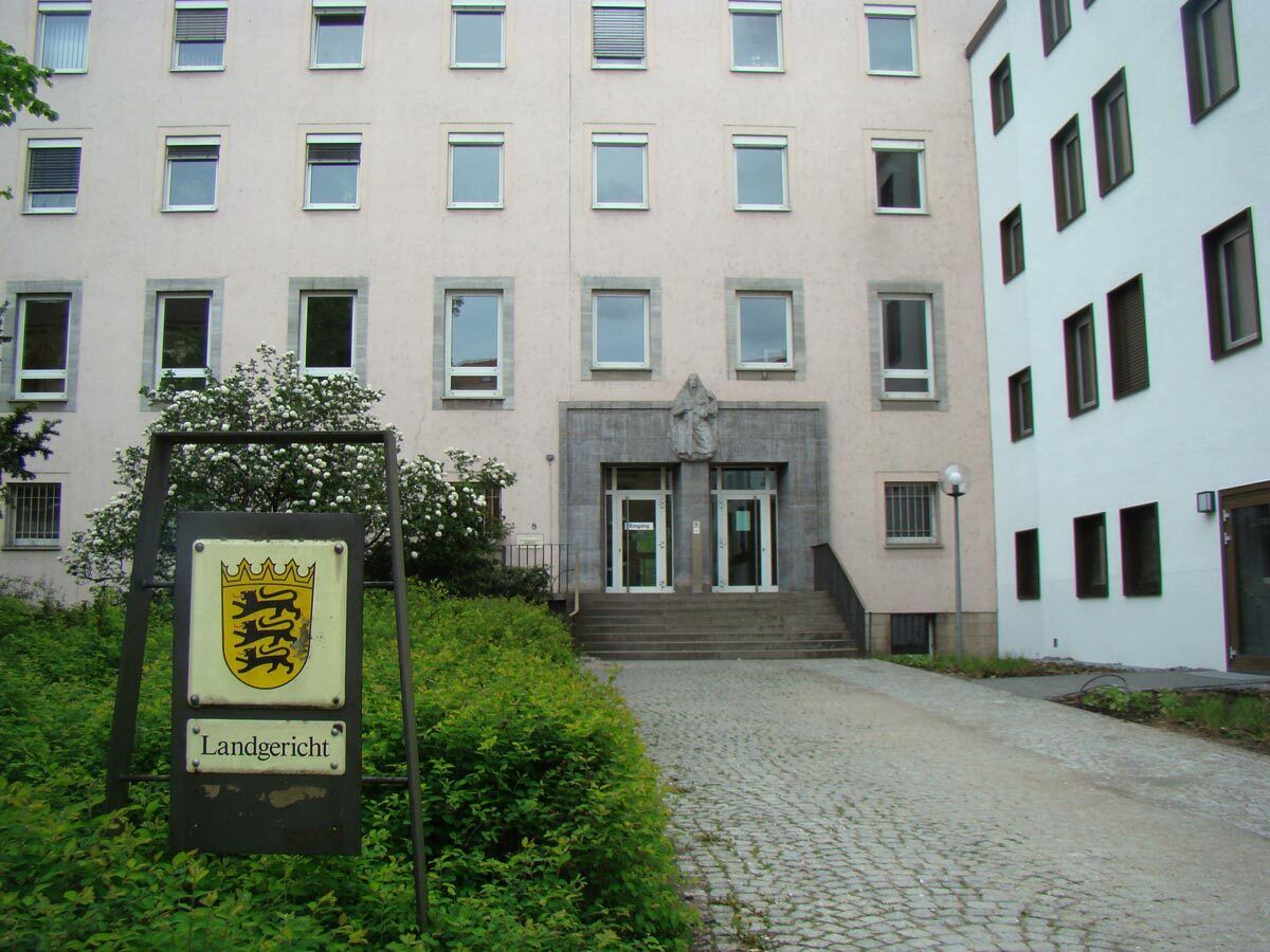 Gebäude des Landgerichts Heilbronn