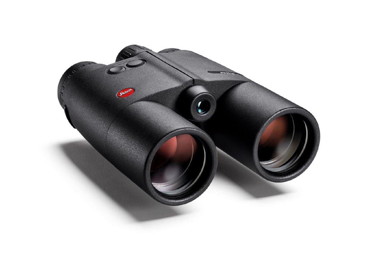 Leica Geovid R 10x42 Fernglas mit Entfernungsmesser in Schrägansicht